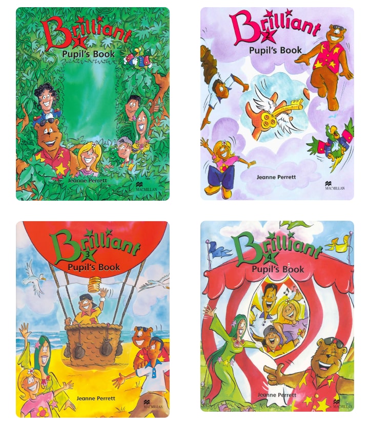 Серия учебников по английскому для детей Brilliant