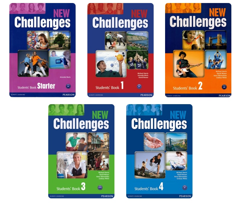 Серия учебников по английскому для подростков New Challenges