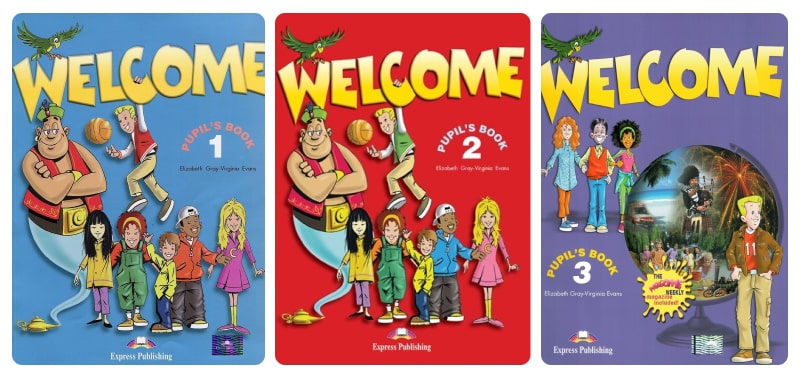 Серия учебников по английскому для детей Welcome